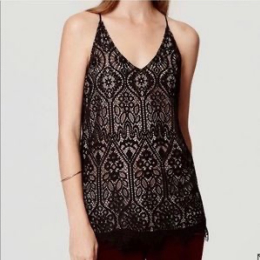 Loft Stained Glass Lace Cami